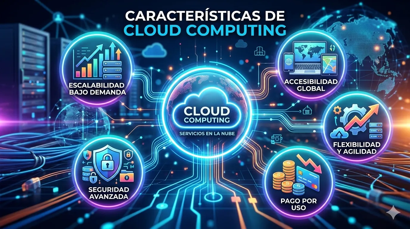 Características del Cloud Computing: Guía para Desarrolladores